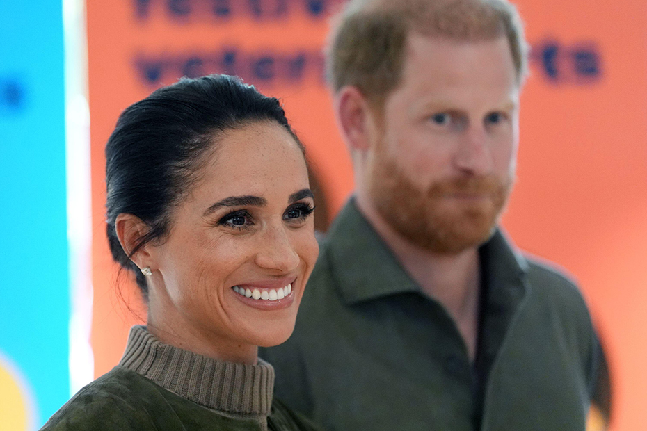 The Duke and Duchess of Sussex arrive at the Australian National Veterans Arts Museum in Southbank, Melbourne, Victoria
